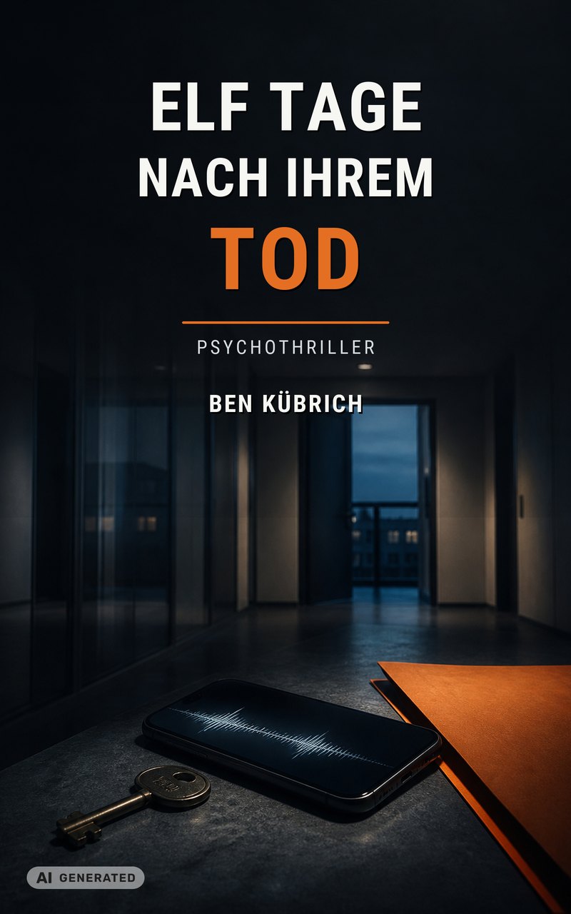 Buchcover: Elf Tage nach ihrem Tod von Ben Kübrich