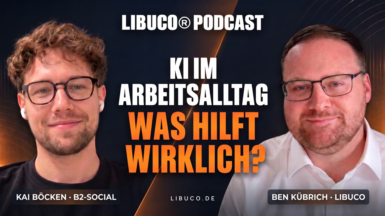 Ben Kübrich und Kai Böcken: KI im Arbeitsalltag – was hilft wirklich?